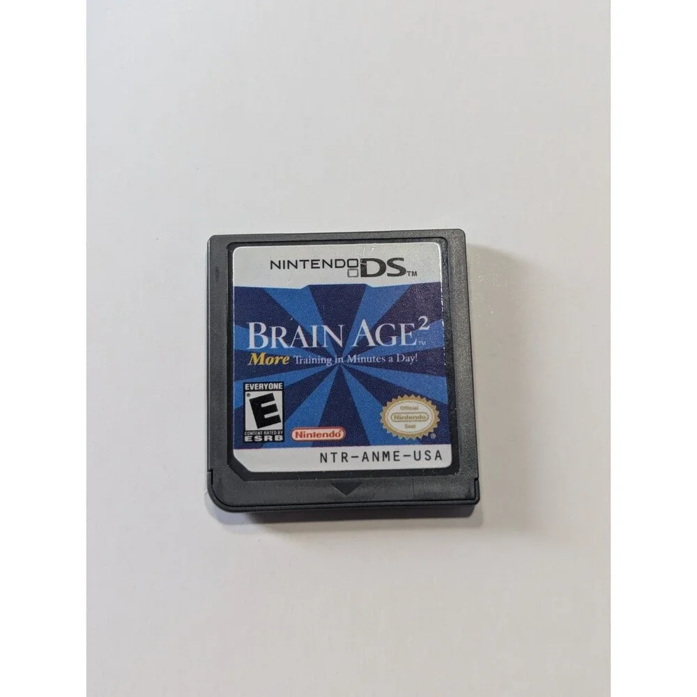 Nintendo DS - Brain Age 2 - Complete in Box w/ Manual